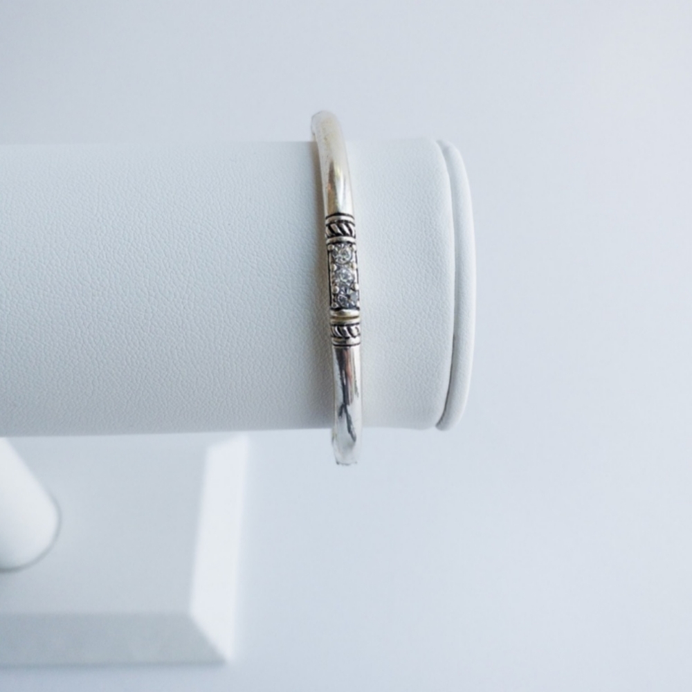 Rhinestone Accent Bracelet/Bangle
